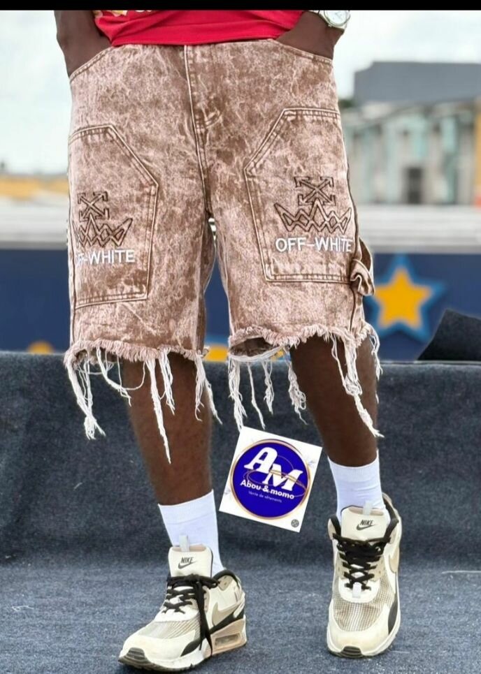 Shorts en jean décontractés