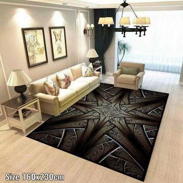 3D center carpet