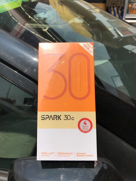 Brand new Tecno Spark 30 C 256GB with 16GB RAM