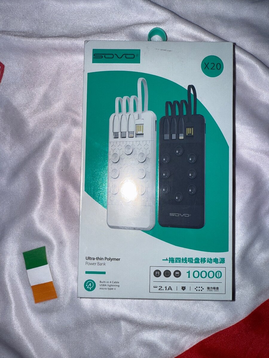 Chargeur SOVO 10000mAh X20