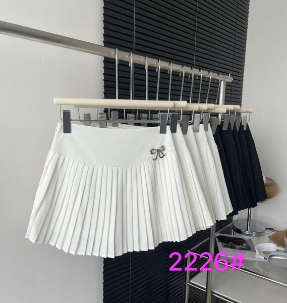 Jupe plissée élégante