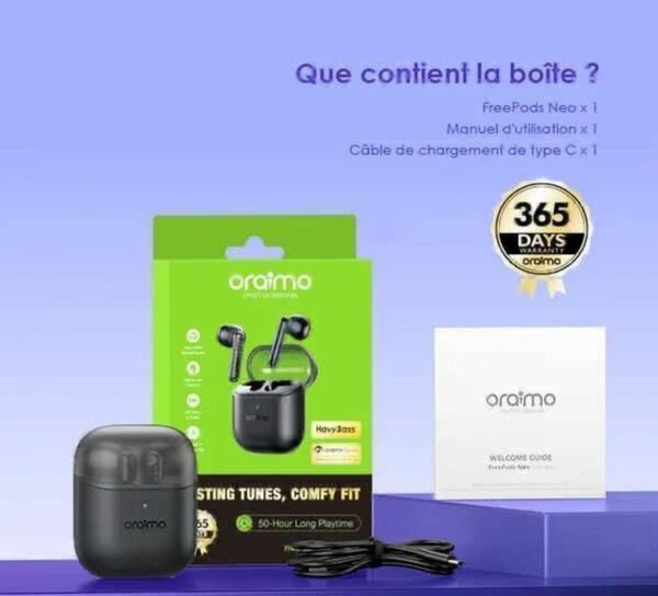 Écouteurs Oraimo FreePods Neo