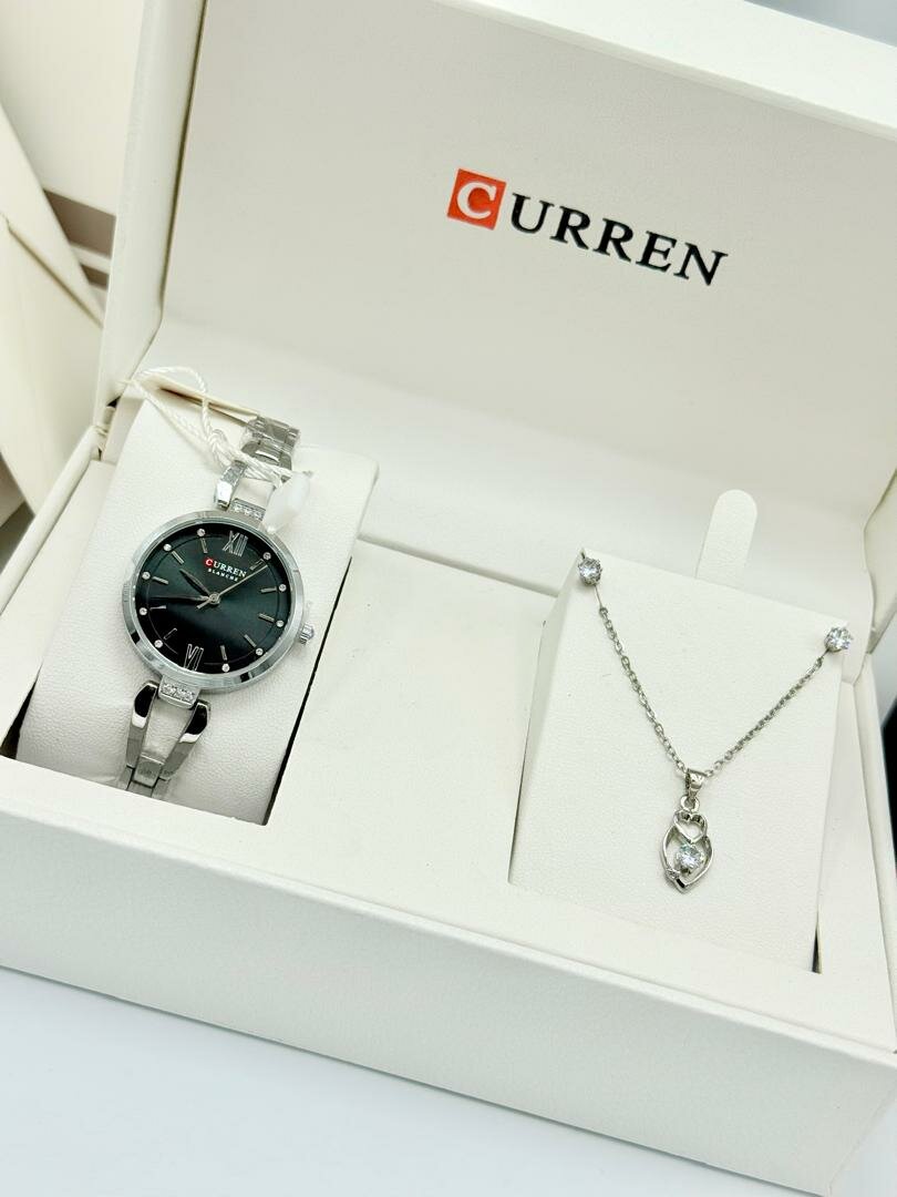 Ensemble Montre et Collier Curren