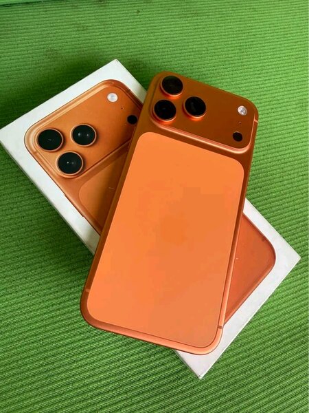 Smartphone moderne orange