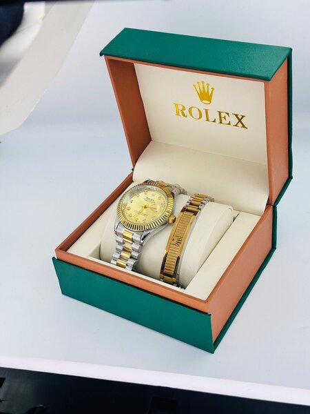 Montre luxueuse en or