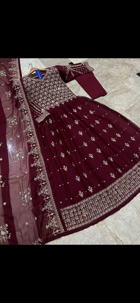 Heavy Embroided Maxi