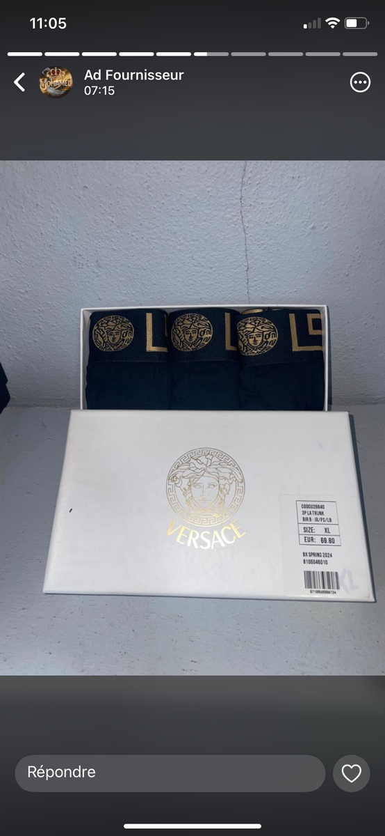 Caleçons de luxe homme