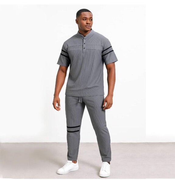 Ensemble survêtement homme gris