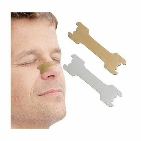 Bande nasale anti ronflement et congestion nasale