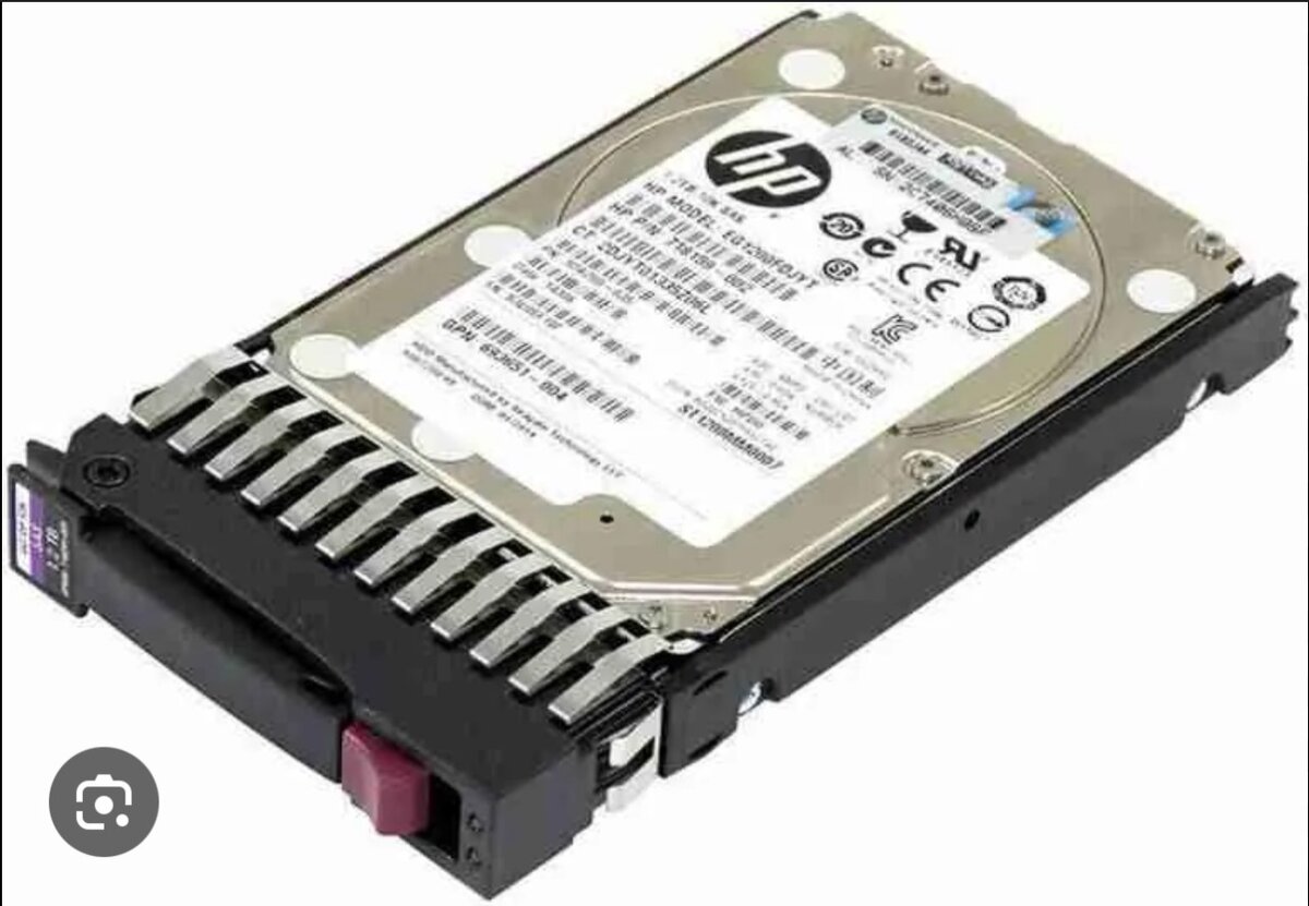 HPE 1.2TB 10K SAS STORAGE HARD DRIVE