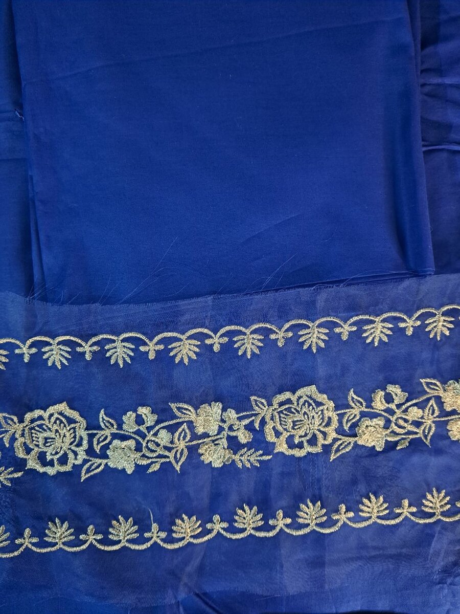 Unstitch embroidered lawn 3pc