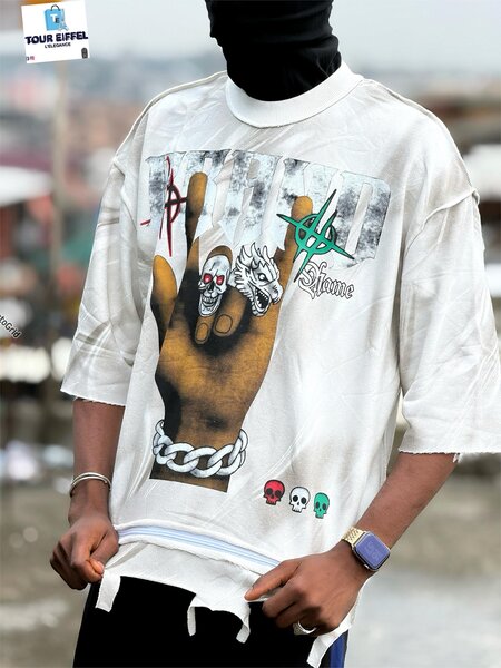 T-shirt graphique streetwear