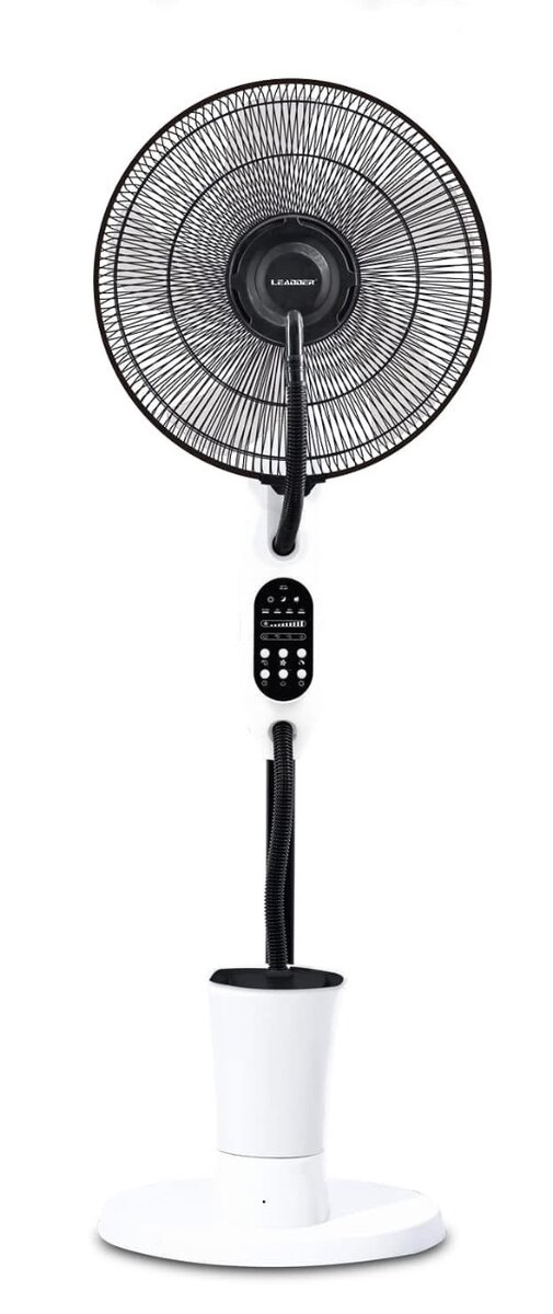 Ventilateur brumeux avec roue