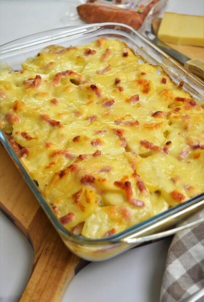 Gratin savoureux au fromage