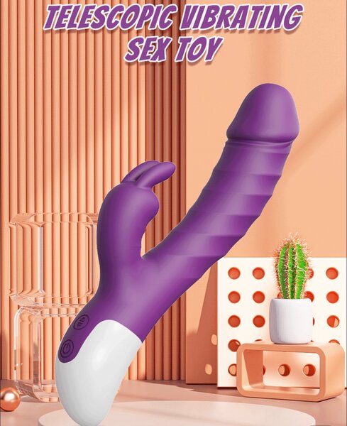 Vibromasseur Téléscopique Vibrant