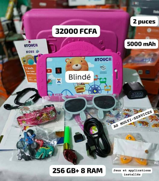 Tablette Enfant ATOUCH 256GB