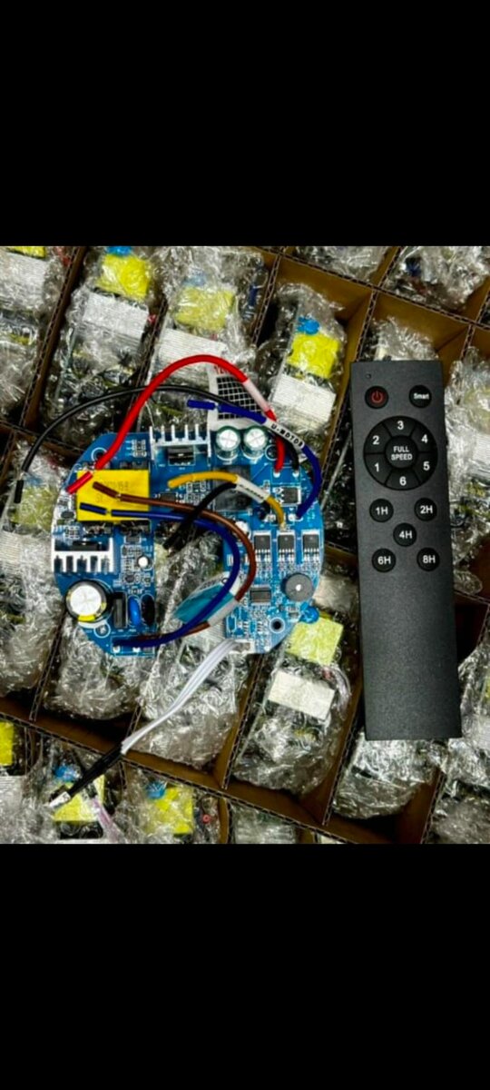 Ac/DC fan kit (circuit)