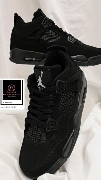 Basket jordan 4 original avec sont carton