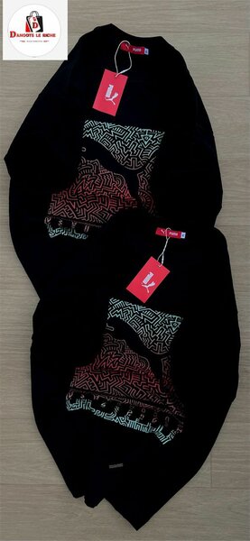 Pulls noirs imprimés graphiques