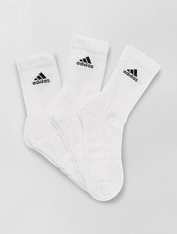 Chaussettes blanches unisexes