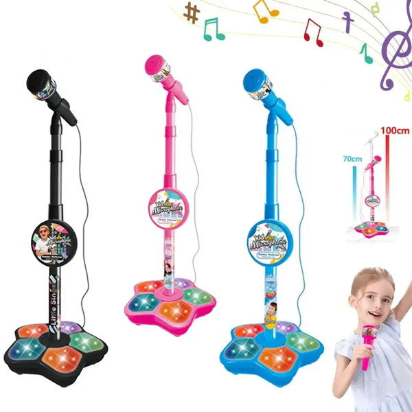 Microphone jouet enfant coloré