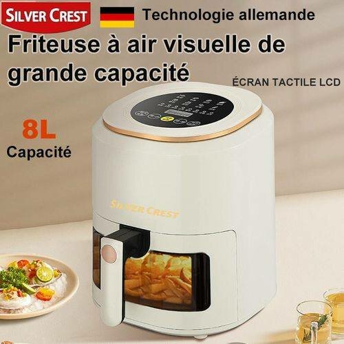 Friteuse à air 8L écran LCD