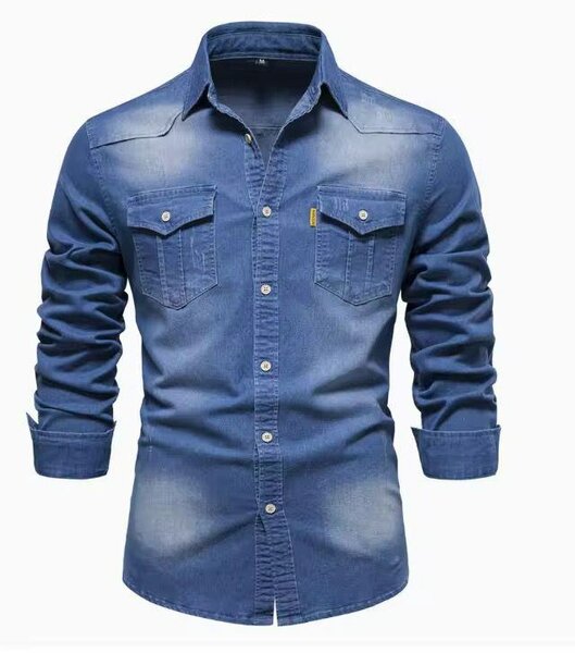 Chemise en jean pour homme