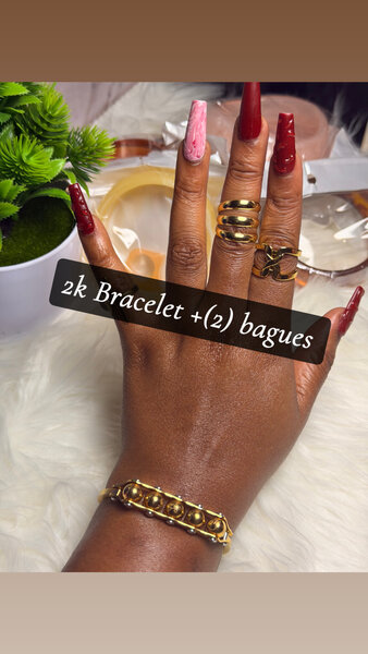 Set bijoux dorés élégants