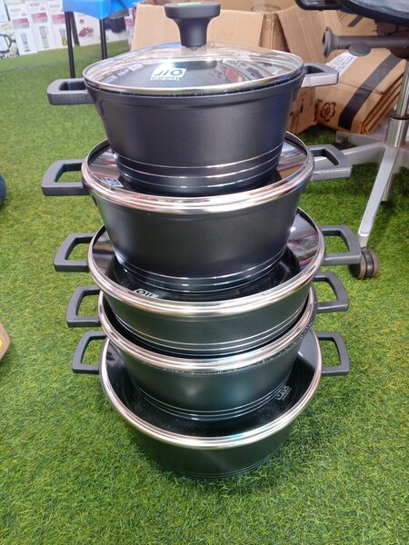 Jio original granite cookware set 5 pieces