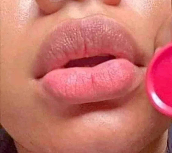 Lèvre rose