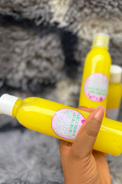 Lait de corps teint métisse