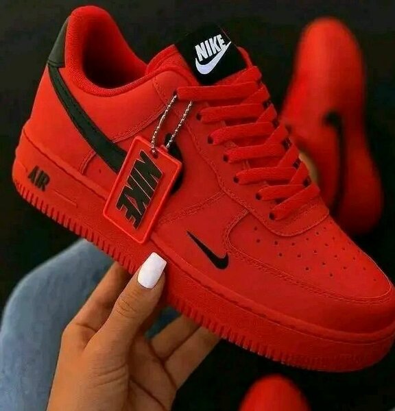 Sneakers rouges Nike Air