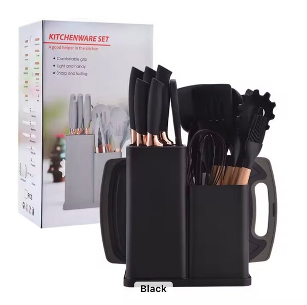 19pcs Silicon Kitchenware set