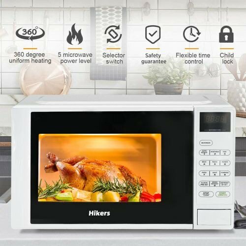 Hikers GH-MOW20LD - 20L - Digital Microwave Oven - White