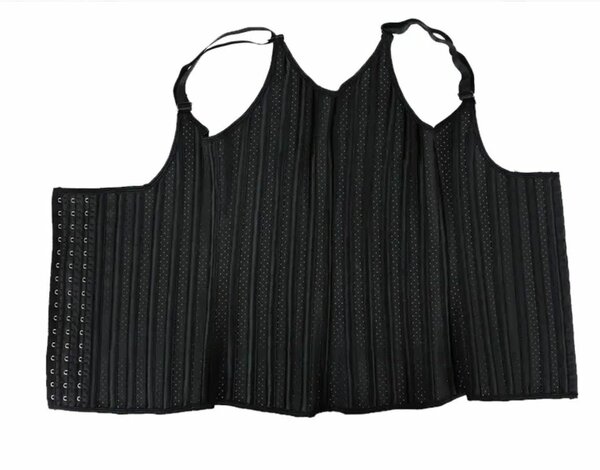 29 Steelbones Latex Waist Trainer Vest L-2xl