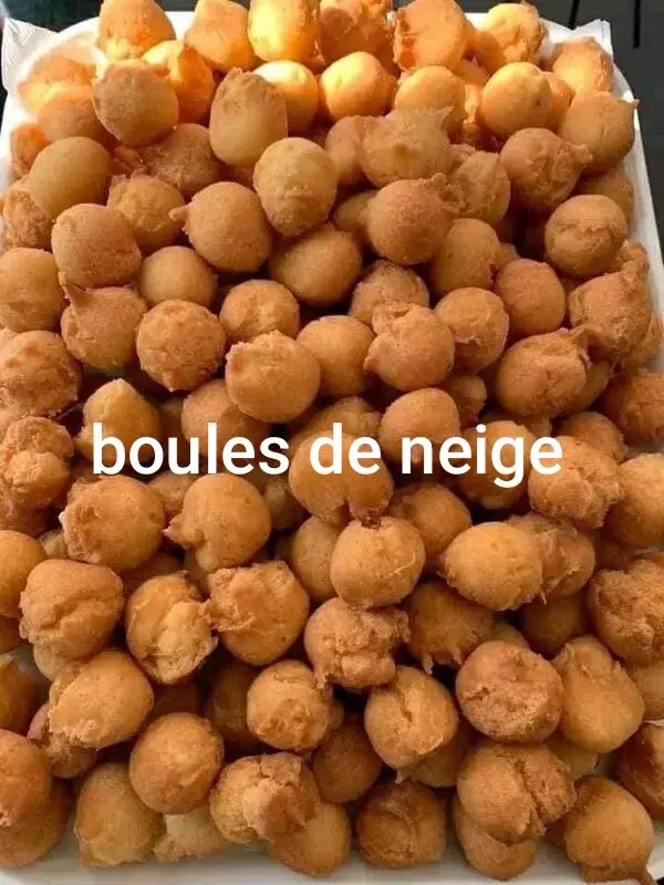 Boules de Neige Savoureuses