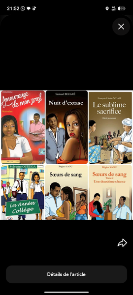 Romans palpitants africains