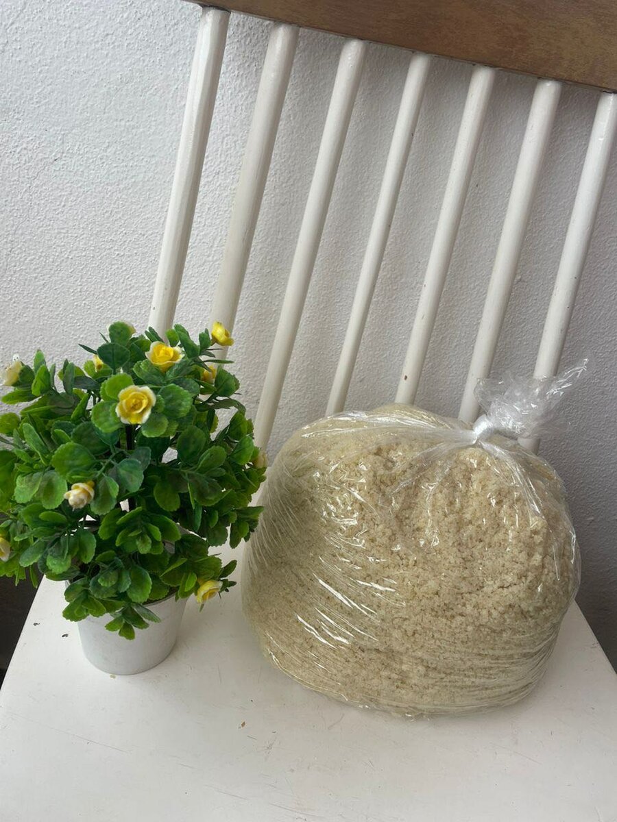 Remplissage naturel pour coussins