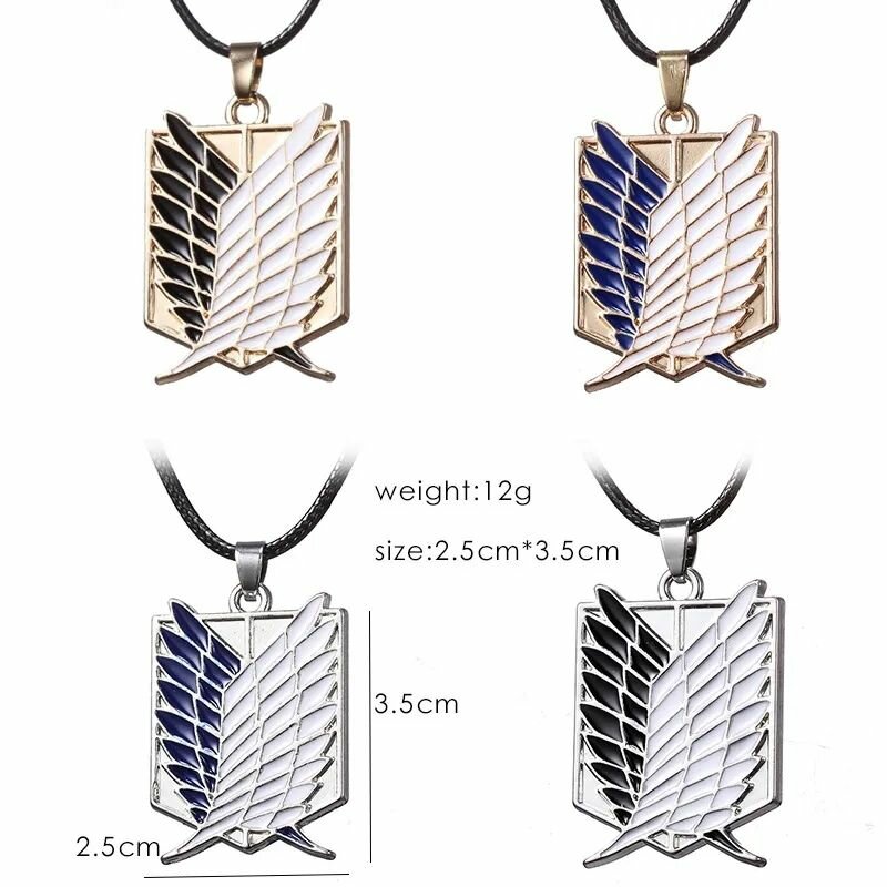 Attack on Titan Wings of Liberty Necklace