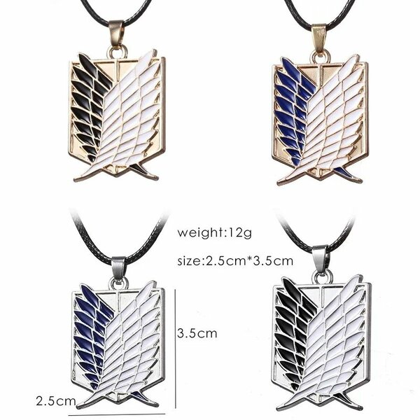 Attack on Titan Wings of Liberty Necklace