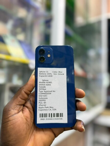 IPhone 12 Bleu 64Go