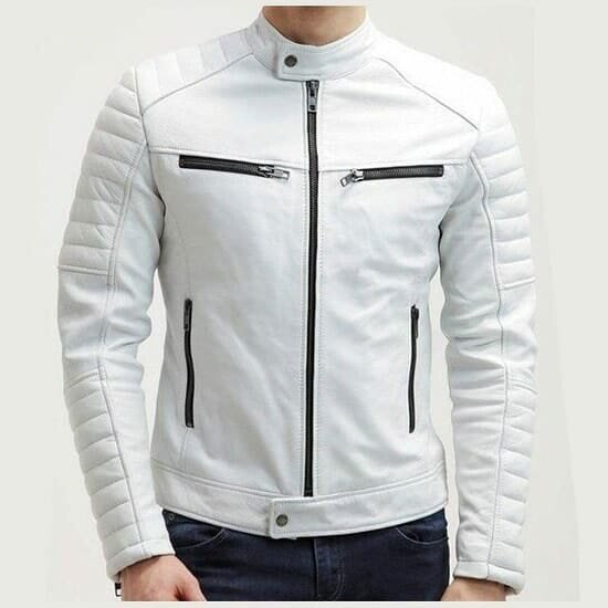 Blouson Moto Cuir Homme