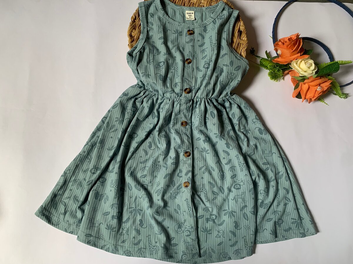 Robe Fille Élégante Été