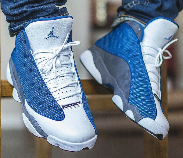 Baskets Air Jordan 13 Bleues
