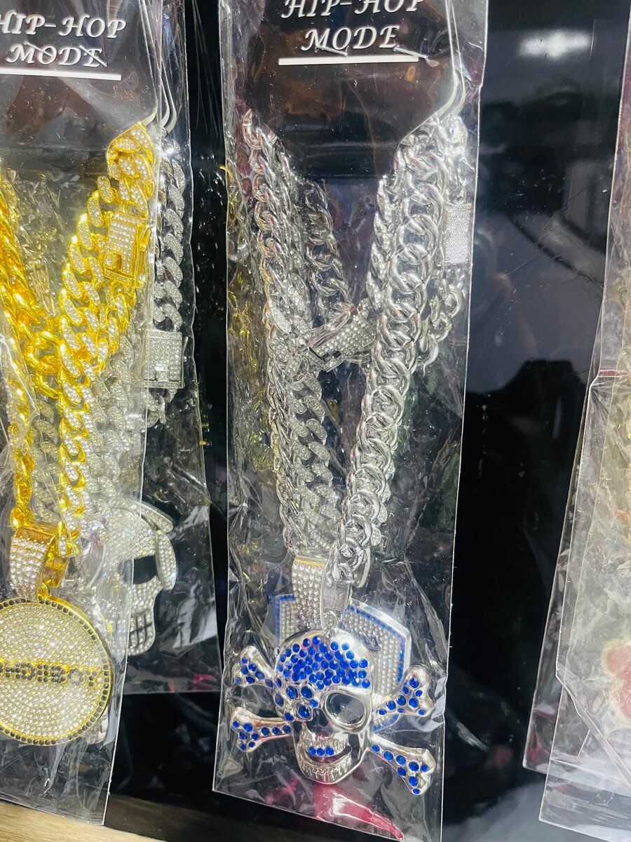 Collier chaîne pendante hip-hop