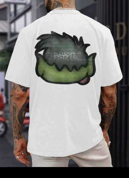 T-shirt street art imprimés