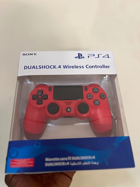 Manette PS4 rouge