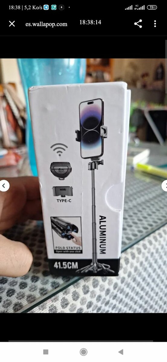 Trépied Selfie Stick Aluminium