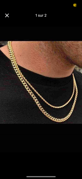 Chaîne homme disponible