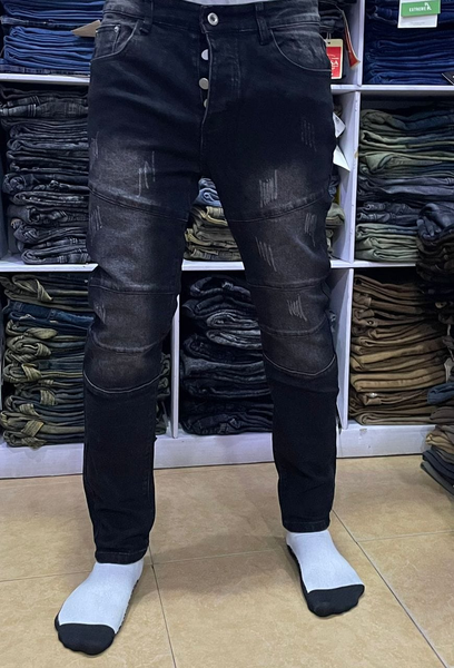 jeans black faded